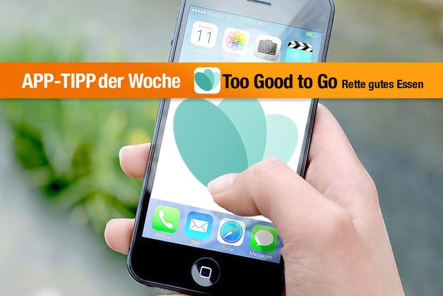 App-Tipp der Woche: Unser App Tipp der Woche "Too Good to Go" ist eine App, um auf günstige und angenehme Weise Lebensmittel zu retten. Einfach die App installieren, schauen, welche Anbieter es in der Nähe gibt, bestellen und günstige Lebensmittel abholen. | Foto: / Logo: Too Good to Go