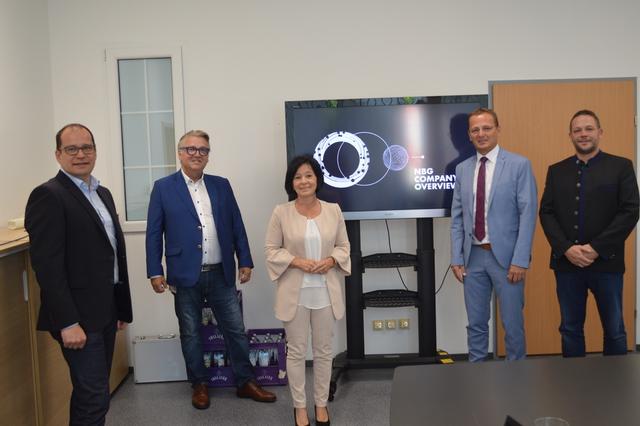 v.l.n.r.: Ing. Walter Bogg, Bauer Karl, Margit Göll ,Seidl Johannes, Glaser Michael | Foto: z.V.g.