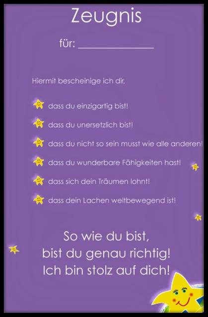 für ... mein Kind.