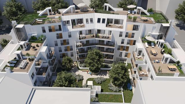 Die Pläne für die "Stadtoase" stehen bereits. Auf www.mahü166-168.at findet man die Hintergründe des Projektes.