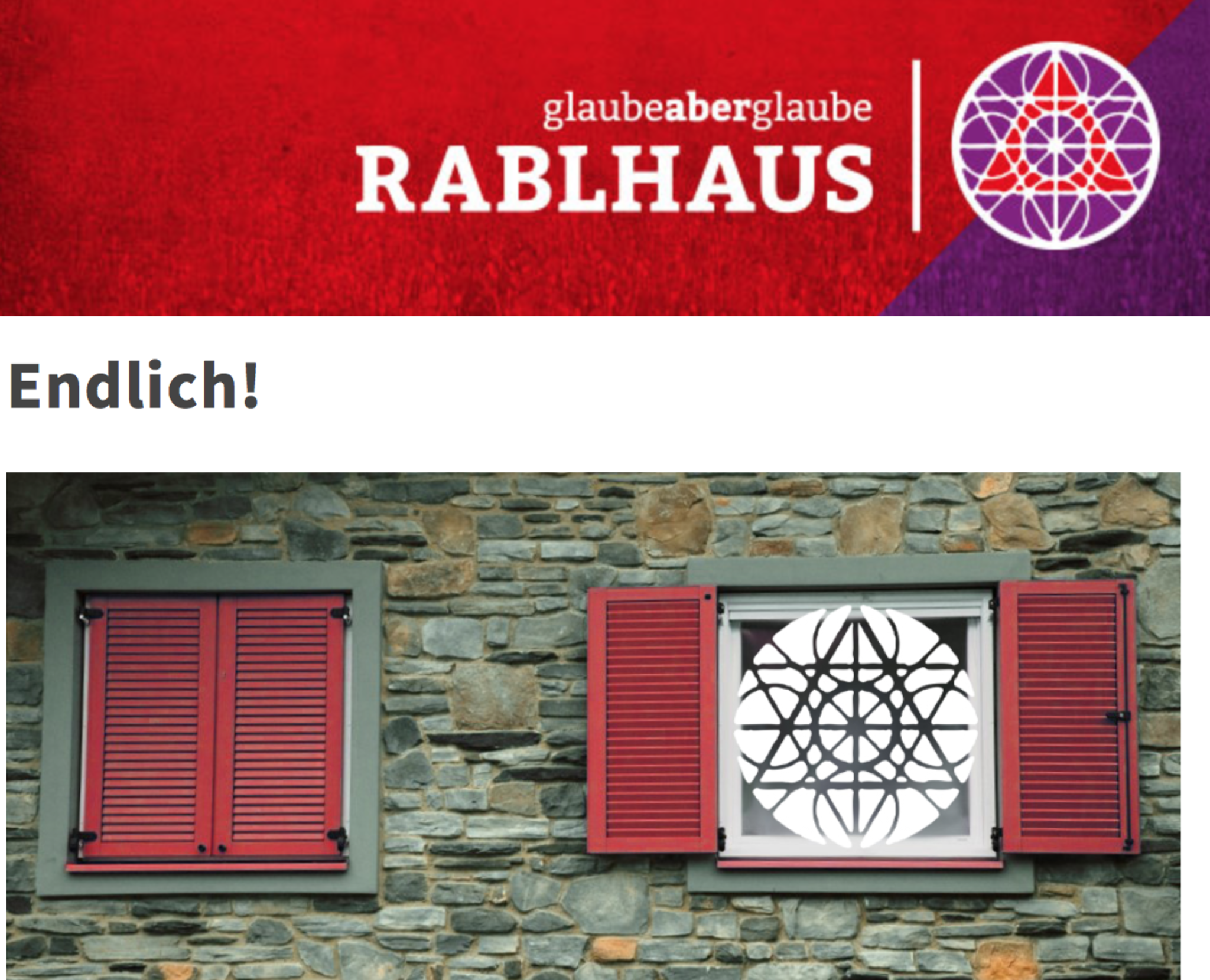 Kultur: Rablhaus seit 2.7. wieder geöffnet - Tirol