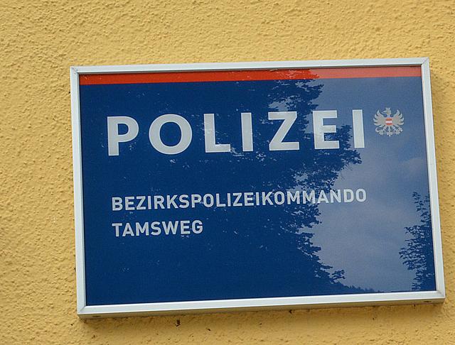 Polizei im Bezirk Tamsweg (Lungau). | Foto: Peter J. Wieland