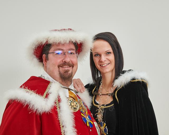 Neues Landes-Prinzenpaar? Christian Schmied mit Birgit Auswarth