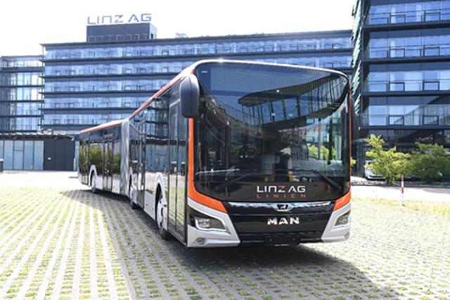 Die Linz AG Linien bekommen ab Herbst 2020 Hybridelektro-Autobusse. | Foto: LINZ AG/fotokerschi