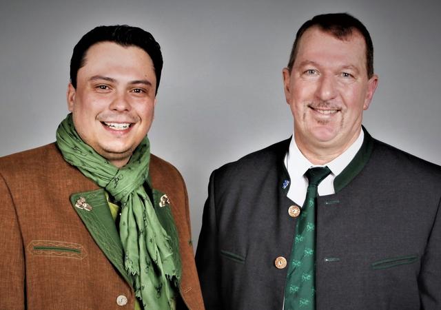 Blaue Übergabe in Hitzendorf: Günther Kumpitsch (r.) übergibt sein Amt an Markus Dirnberger | Foto: FPÖ