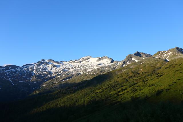 Der morgendliche Blick zum "Kees", wie wir Einheimische ihn kurz nennen.