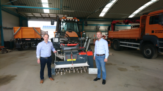 Thomas Bauer und Stadtrat Lukas Niedermayer