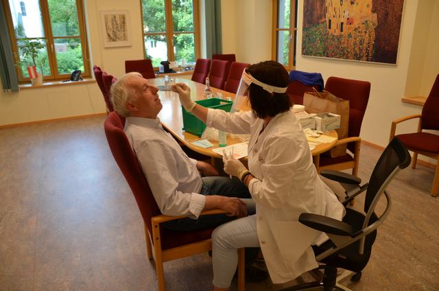 Bürgermeister Franz Wohlmuth unterzog sich einer Corona-Testung | Foto: Gemeinde Neulengbach