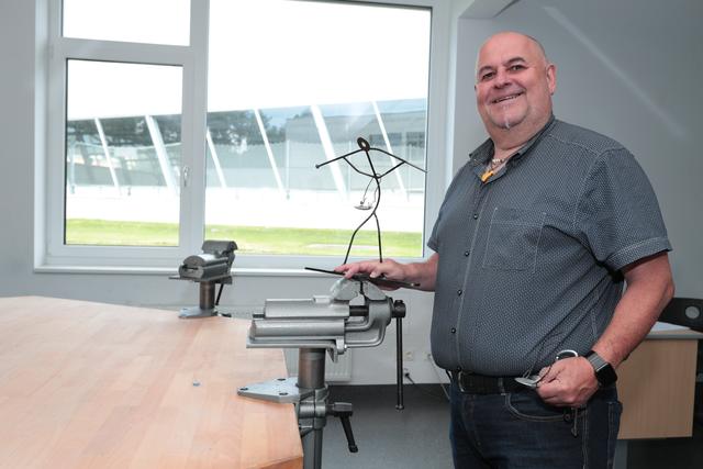 Die Metall-Werkstatt.