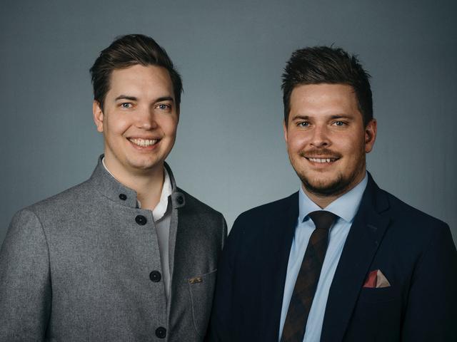 Alexander und Christoph Huber bringen frischen Wind in das "liebe Rot Flüh" in Haldensee. | Foto: Andre Schönherr