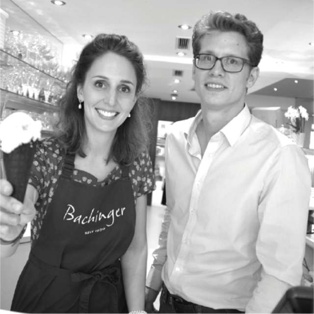 Mit Sauerrahm-Himbeere hat sich
Barbara Bachinger das Goldene Stanitzel geholt.