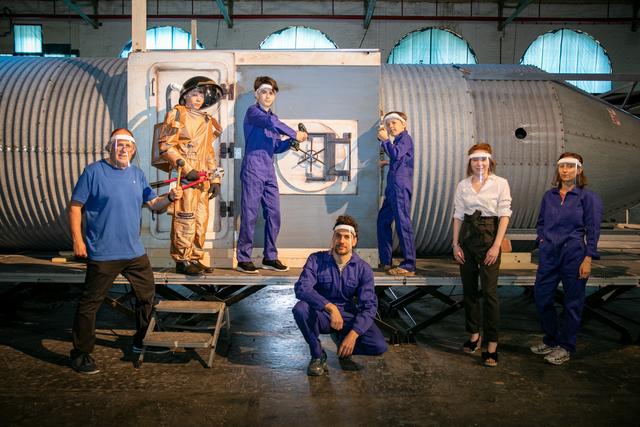 Im Kulturzentrum F23 werden Kinder und Jugendliche zwischen zu Entdeckern und Astronauten.