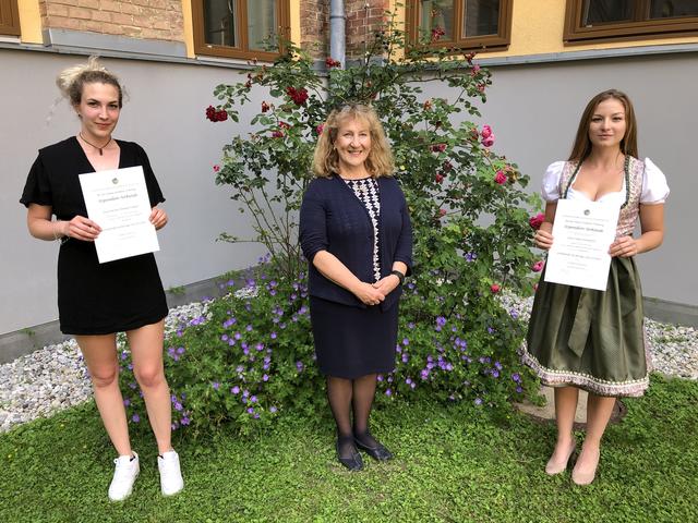 Karolin Hammerschmid, Leiterin DI Daniela Marton, Celina Ottendorfer