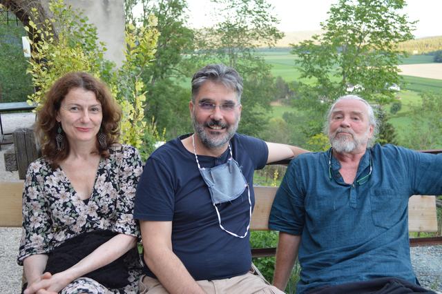 Birgitt Melcher, Rüdiger Hetzschel und Gerhard Lehner