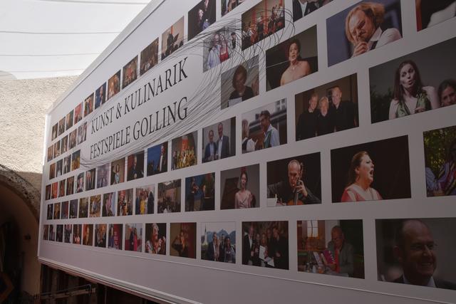 Kunst und Kulinarik Festspiele auf der Burg Golling vom 9. bis 27. August 2020 mit der Ausstellung "The last two years" von Jürgen N. Fuchs