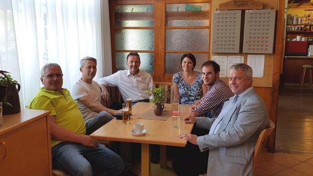 Klaus Kallinger, Reinhard Brandlhofer, Nikolaus Berlakovich, Juliane Berlakovich, Christian Estl, Franz Friedl