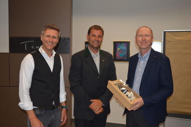 Thomas Mussger, Mario Rettenbacher und Fred Schlögl