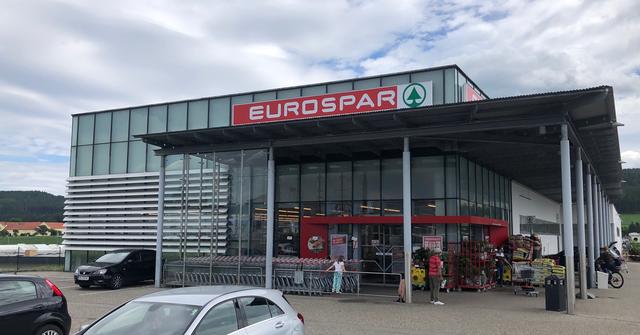 Der alte Eurospar hat bald ausgedient.