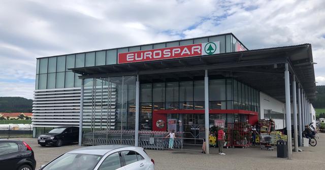 Der alte Eurospar hat bald ausgedient. | Foto: BRS/Roland Wolf