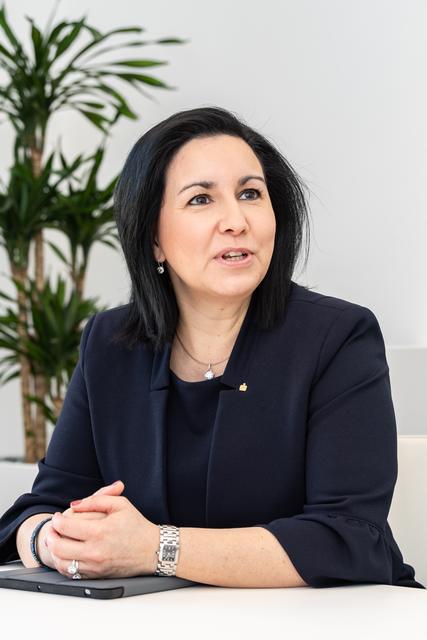Sparkasse OÖ-Vorstandsvorsitzende Stefanie Christina Huber.