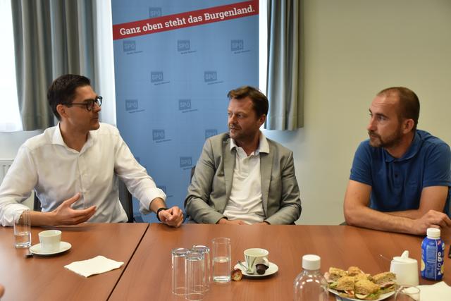 LA Christian Dax, Jürgen Grandits und Harry Kahr diskutierten die schwierige Situation für Gastronomen und Event-Veranstalter.