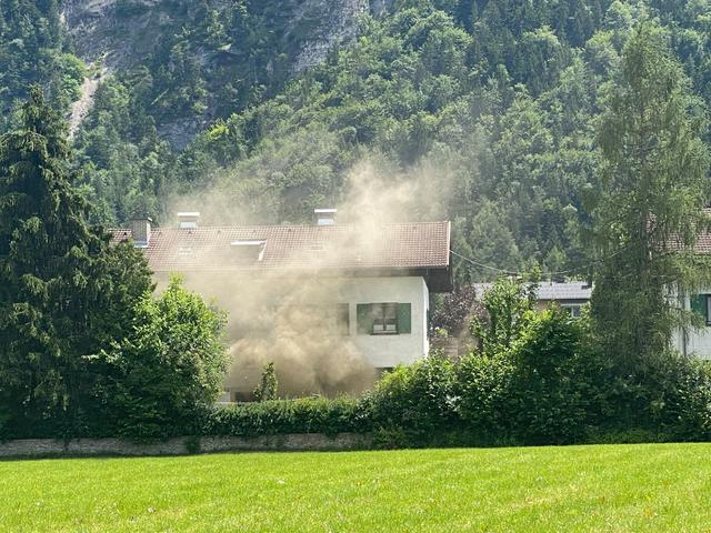 Am Donnerstag kam es gegen 12:45 Uhr in Kufstein zu einem Wohnungsbrand.