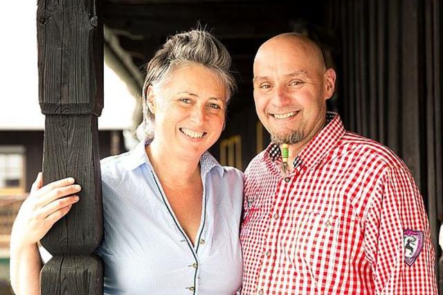 Eveline Mittermayr und Michael Schmid.