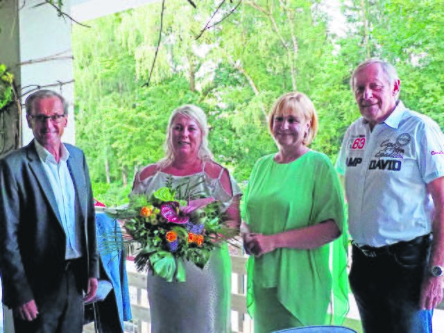 Freuen sich über die gelungene Eröffnung: Gerhard Baumgartner, Brigitte Wimmer, Monika und Hans Hartl.