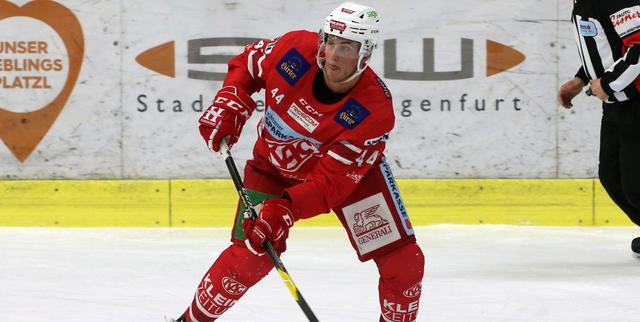 Verteidiger Adam Comrie wird nicht mehr in Klagenfurt spielen | Foto: Kuess