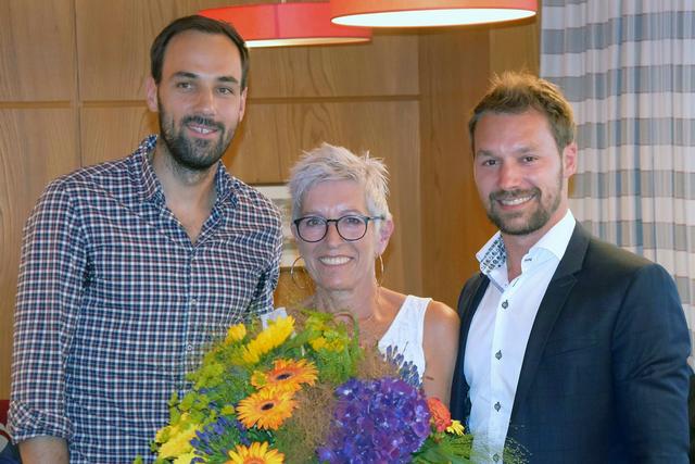 Iris Luchner wurde als Vereinsfunktionärin und für ihre vielen Tätigkeiten im Kufsteiner Verein ebenfalls gebührend verabschiedet.