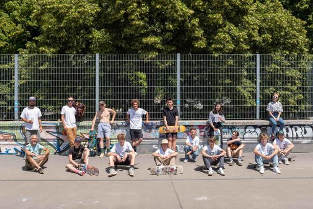 Kinder und Jugendliche durften unter professioneller Anleitung ihren Park gestalten. | Foto: Jakob Dellacher