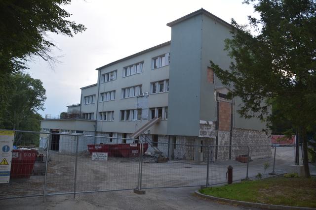 Das Bauprojekt MELK ll wird neben dem Seminar in Melk entstehen. Deswegen ist zurzeit auch der Fußweg nach oben gesperrt.