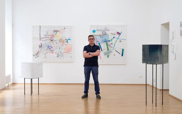 Rudolf Leeb musste seine Galerie in der Kaiserstraße schließen. Dennoch kann Kunst weiter entdeckt werden.