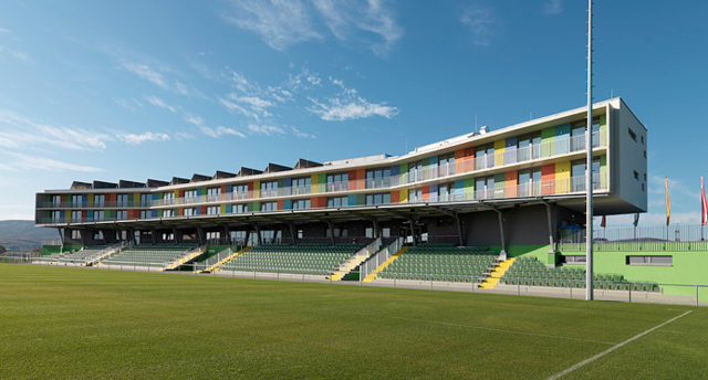 Die Fußballakademie wird zum Standort für das Landessportzentrum Nordburgenland. | Foto: Fußballakadmie Burgenland GmbH