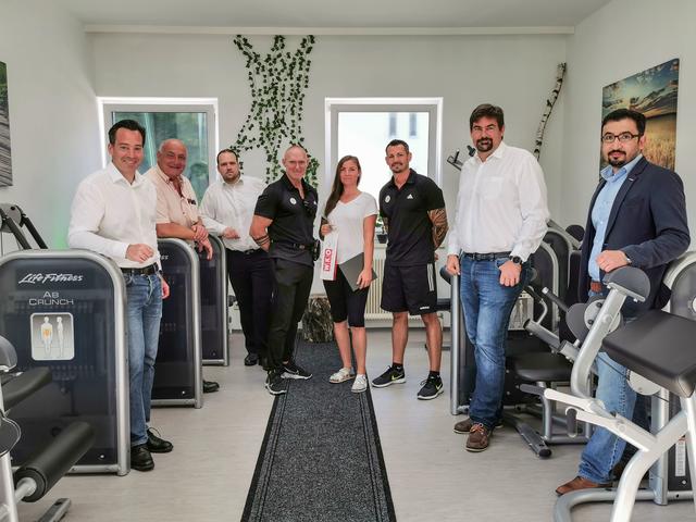 Außenstellenobmann Andreas Kirnberger, Vize-Bgm. Viktor Weinzinger, JW Vorsitzender Stv. Stefan Chlibek, Harald Gstettner, Sheila Pfeiler, Michael Dallinger, Bgm. Stefan Steinbichler, Außenstellenleiter Ramazan Serttas