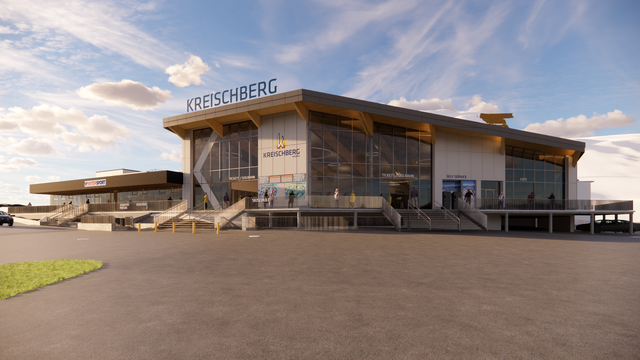 So wird die neue Talstation am Kreischberg aussehen.