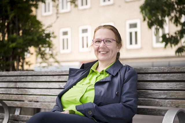 Grüne Hernals Klubobfrau Karin Prauhart will verkehrsberuhigte Inseln schaffen
