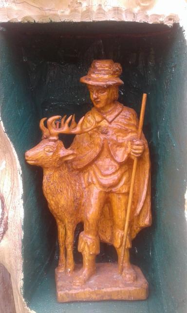 Der Hubertus mit Hirsch von Hubert Christandl | Foto: Wista-Diwa