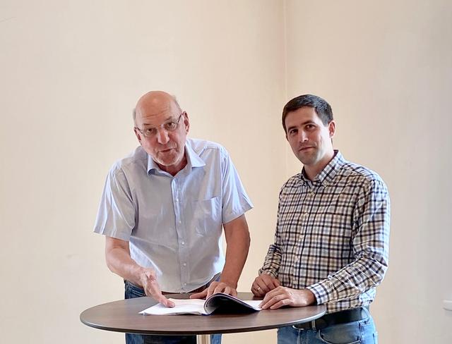 Wolfgang Fingernagel und Wolfgang Mergl