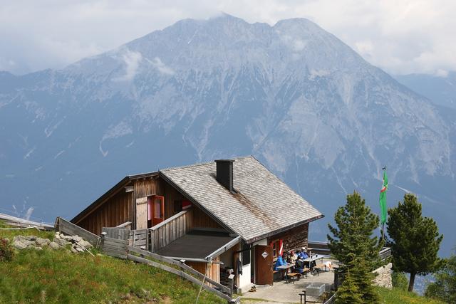 Die Peter Anich Hütte in Rietz im Eigentum des Alpenverein - Touristenklub Innsbruck bleibt 2020 geschlossen.