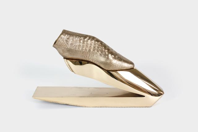 Foto: Katharina Beilstein, 42.0, 2019, Bronze, 31,5x11x54cm, Credit: Katharina Beilstein