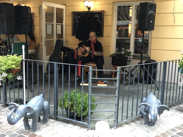 Marcus Matthews in der Osterwitzgasse