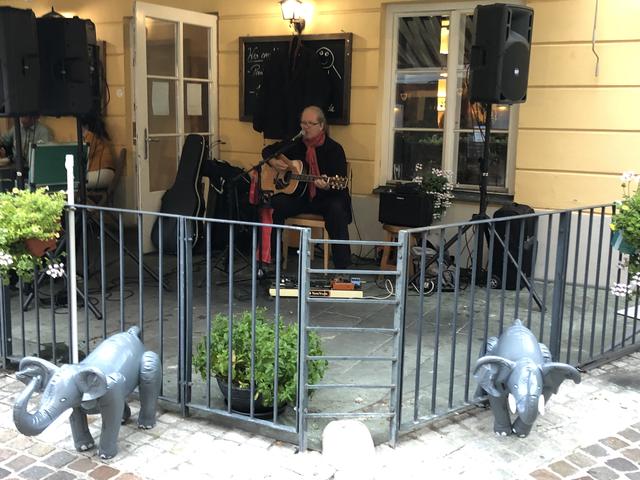 Marcus Matthews in der Osterwitzgasse