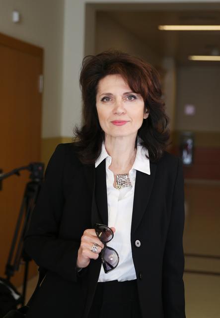 Co-Verteidigerin des Angeklagten: Astrid Wagner.