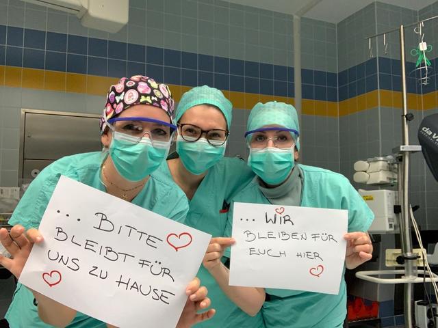 Trotz der aktuell hohen Belastung sind die Mitarbeiter der Wiener Ordensspitäler mit viel Engagement im Einsatz.