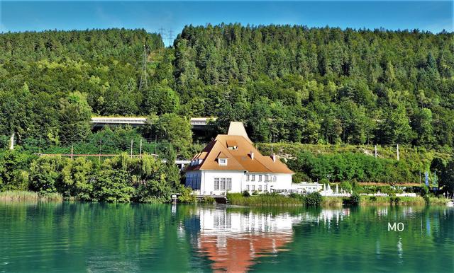 Kelag-Schau-Kraftwerk mit Café, Restaurant und Terrasse