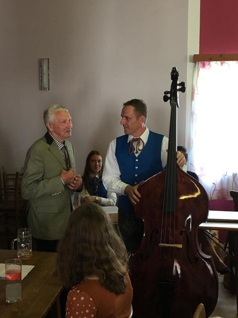 Adolf Schwanthaler (l.) und Obmann Thomas Söllinger (r.). | Foto: MV Wendling