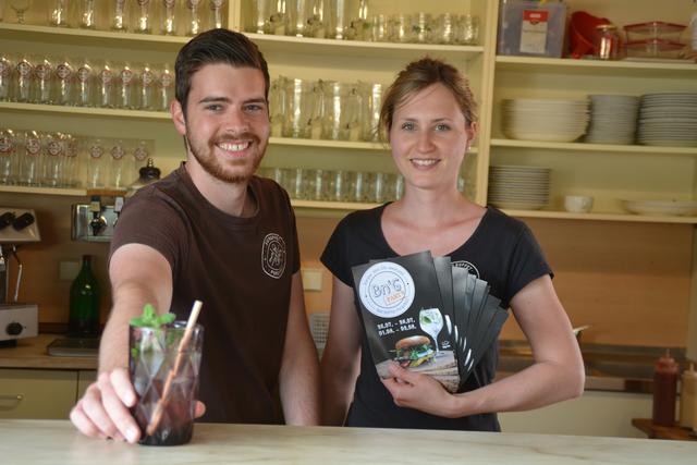 Christoph Teufl und Tanja Schally im Bad Buffet Purgstall