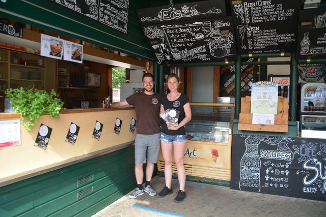 Christoph Teufl und Tanja Schally im Bad Buffet Purgstall
