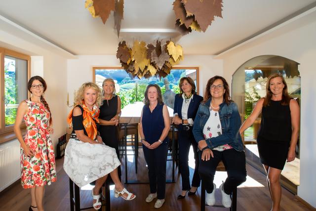 Ulrike Korntheuer, Margreth Kortschak-Huber, Edith Kohlmeier, Regina Trummer, Elisabeth Janzer, Silvia Dimitriadis und Karin Kröpfl (v.l.). | Foto: Zonta Club